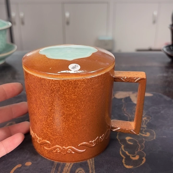 龙泉云间青瓷小米茶器