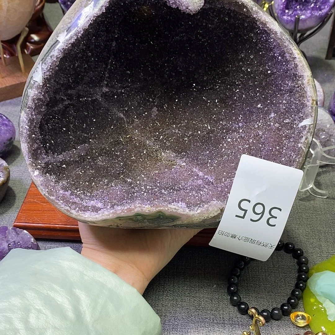 紫晶未镶嵌珠宝半成品