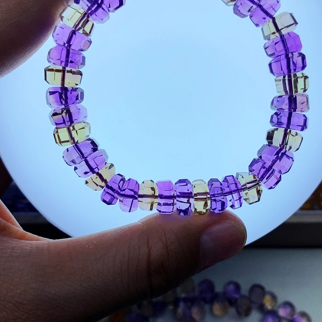 未镶嵌水晶手串天然