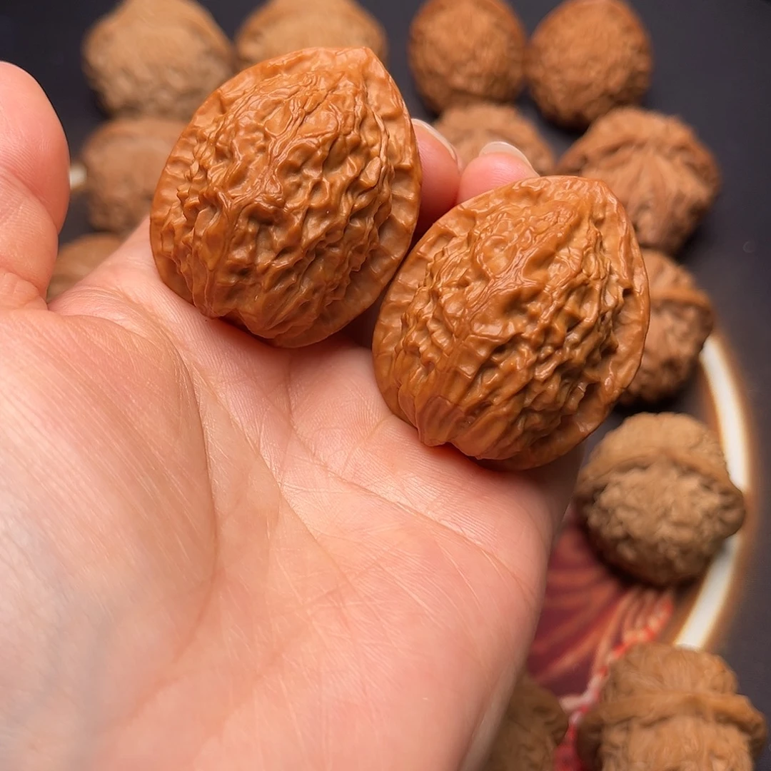 把件文玩核桃34边36肚野生佛爷肚