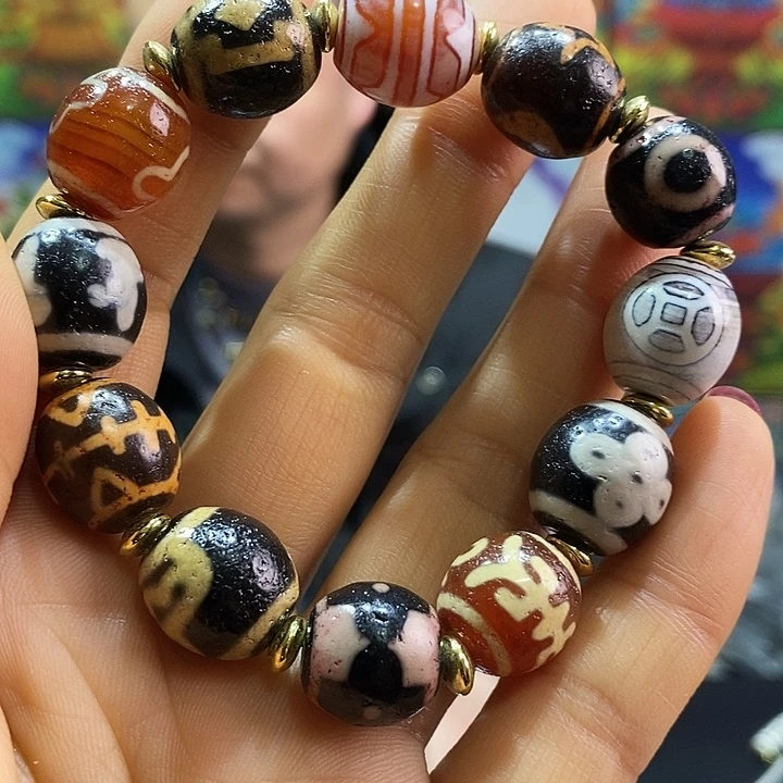 玛瑙/玉髓手链未镶嵌153