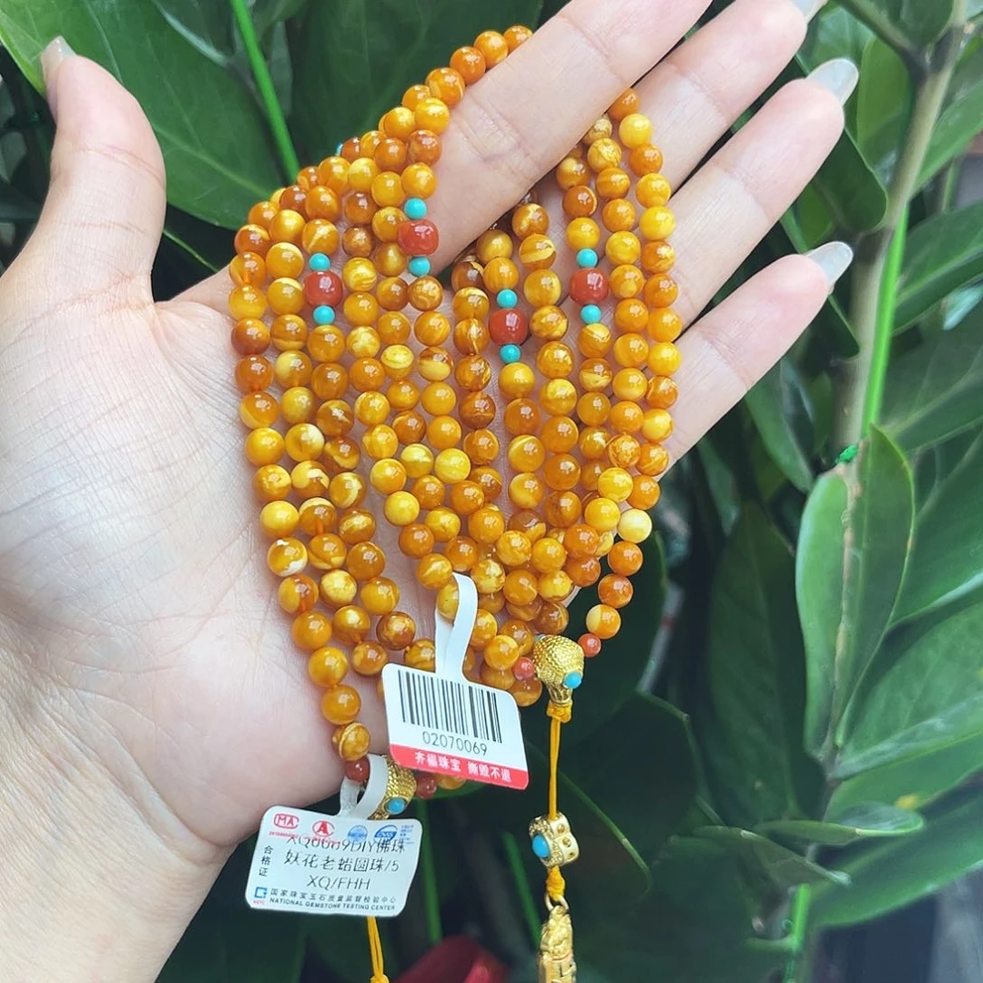 未镶嵌琥珀手链5m108 多样性发其一