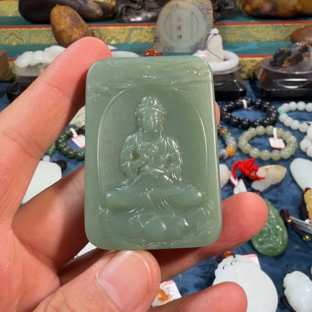 吊坠(不含链)未镶嵌和田玉