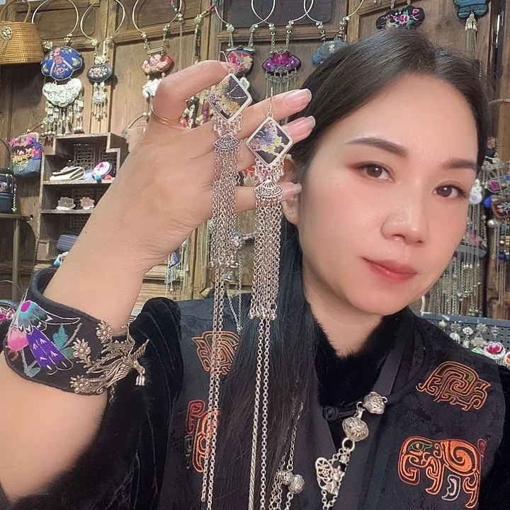 耳环是真的好看呀