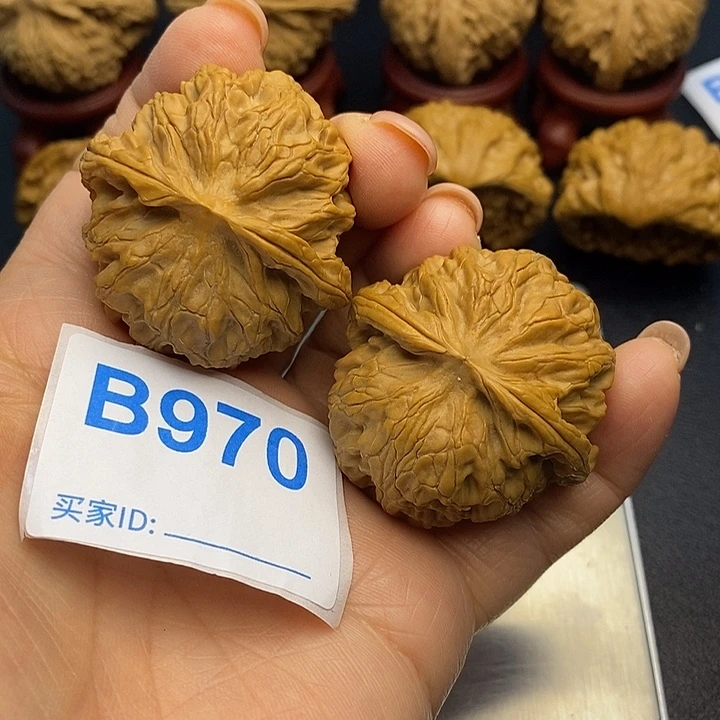 啊***哈文玩核桃把件苹果园4.1