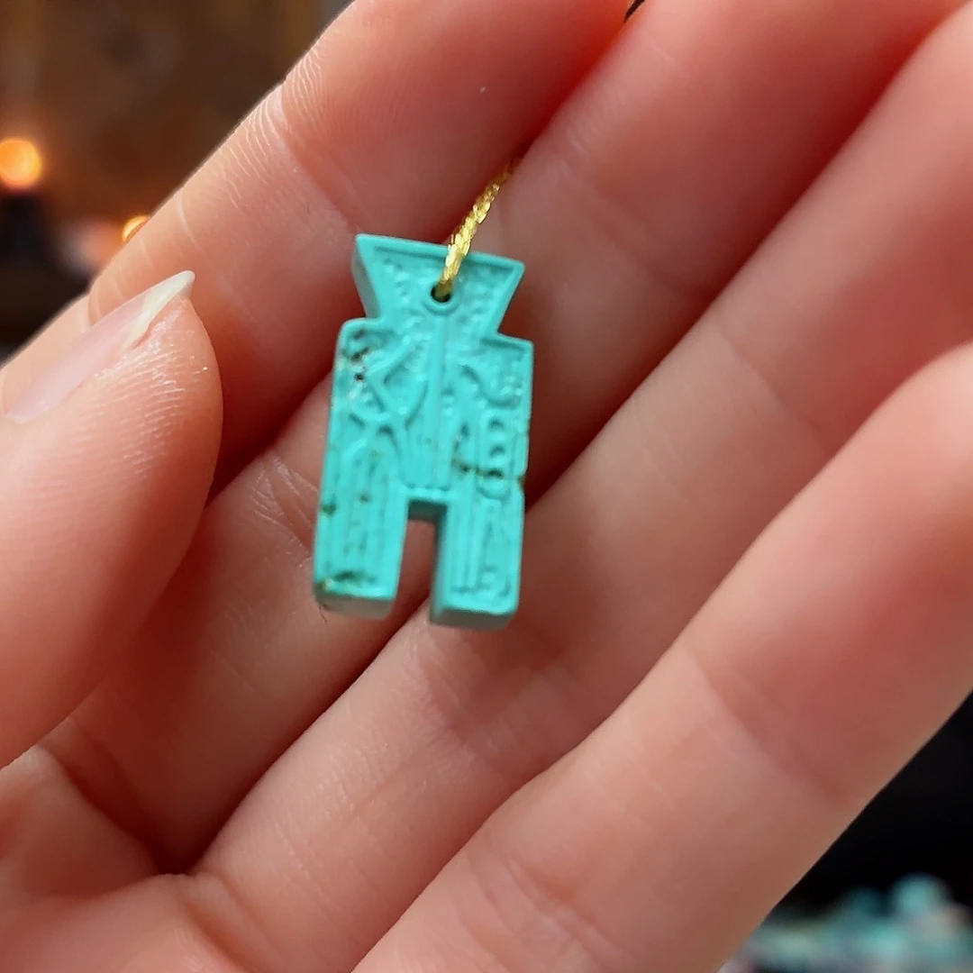 未镶嵌绿松石珠宝奇石