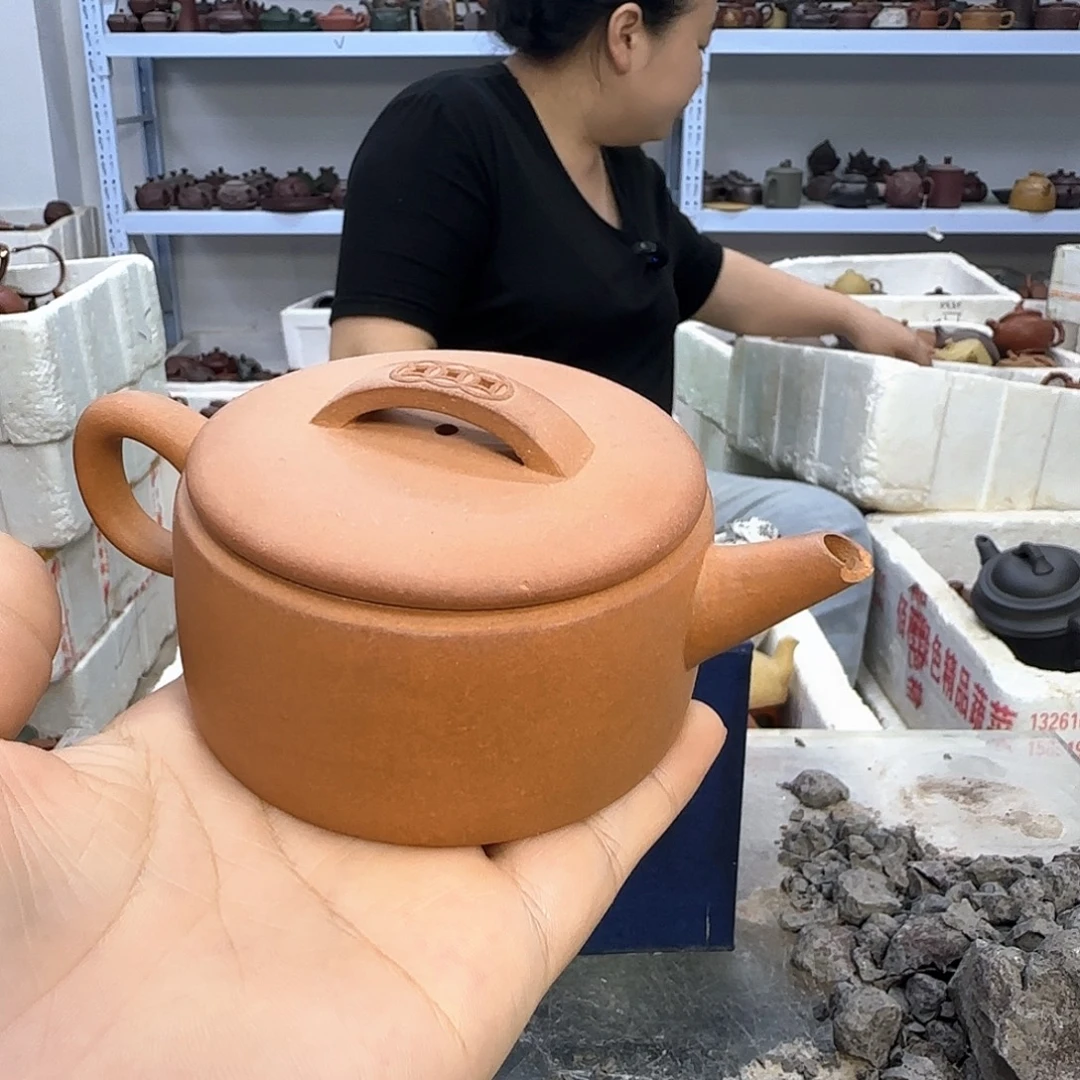 茶壶紫砂宜兴紫砂壶瑕疵
