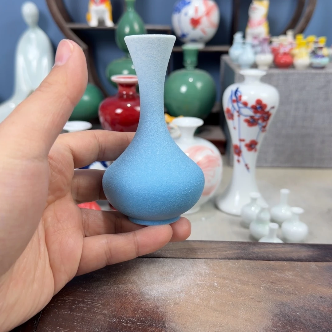 陶瓷手工小花器摆件