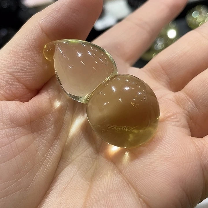 水晶珠宝半成品未镶嵌