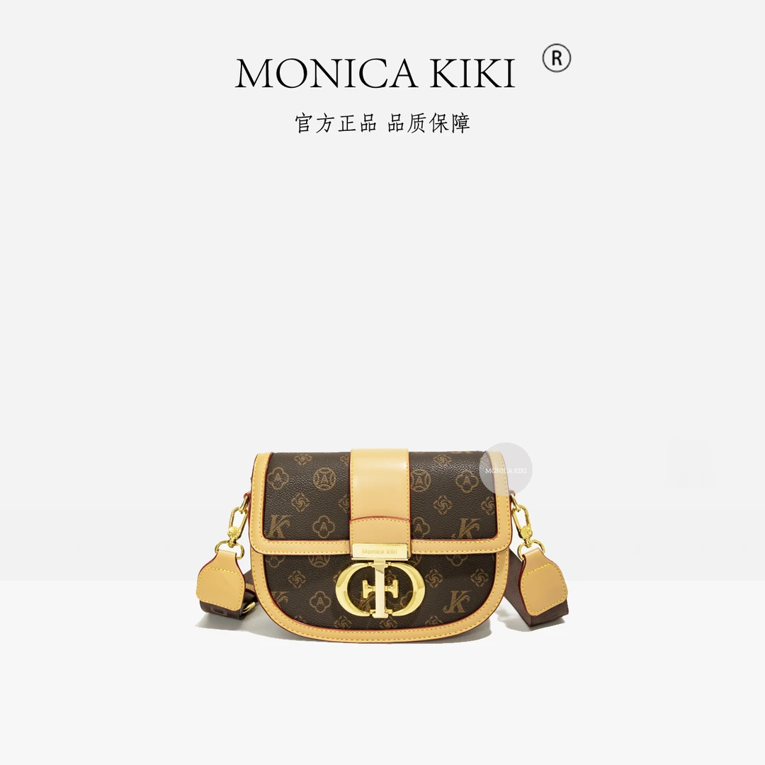 超火小包包女式2026新款小众轻奢宽肩带马鞍包洋气百搭单肩斜挎包