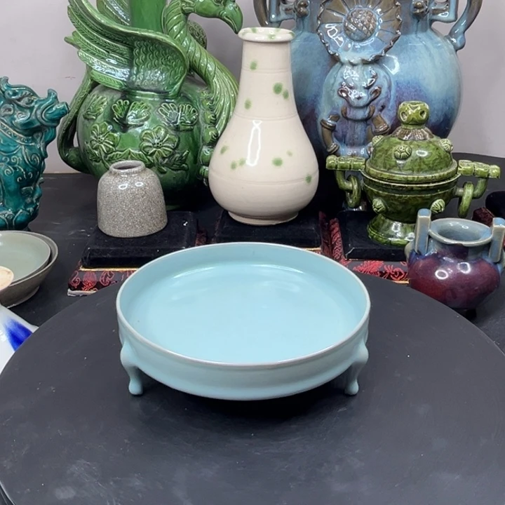 饥***爺摆件陶瓷器汝窑瓷器汝窑瓷器