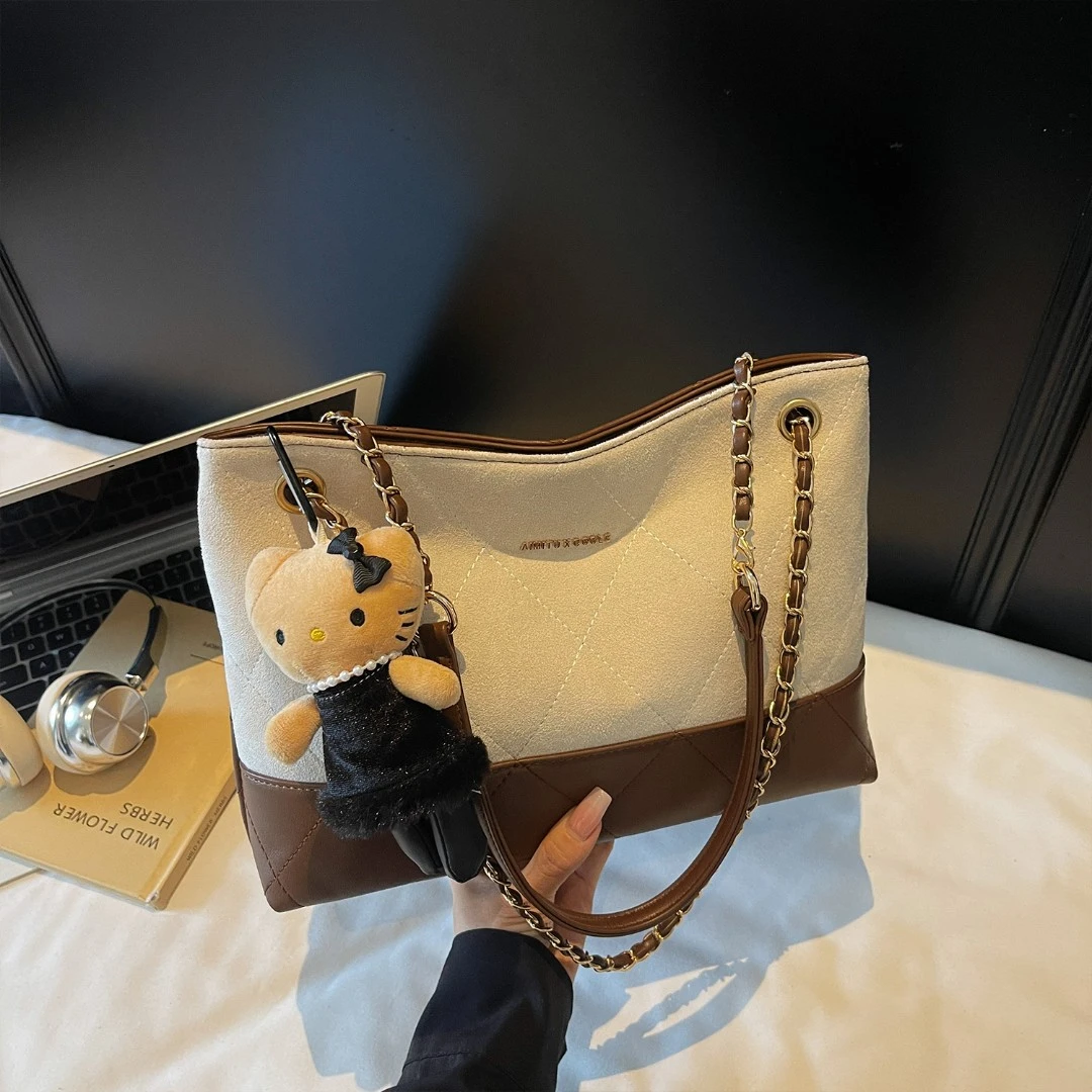 艾米兔 X COOLE女包新款通勤百搭小众设计韩版大容量单肩斜挎包