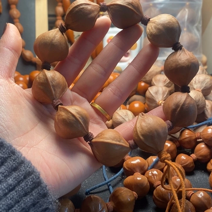 海***滴橄榄核手串/手链2.1三铁短