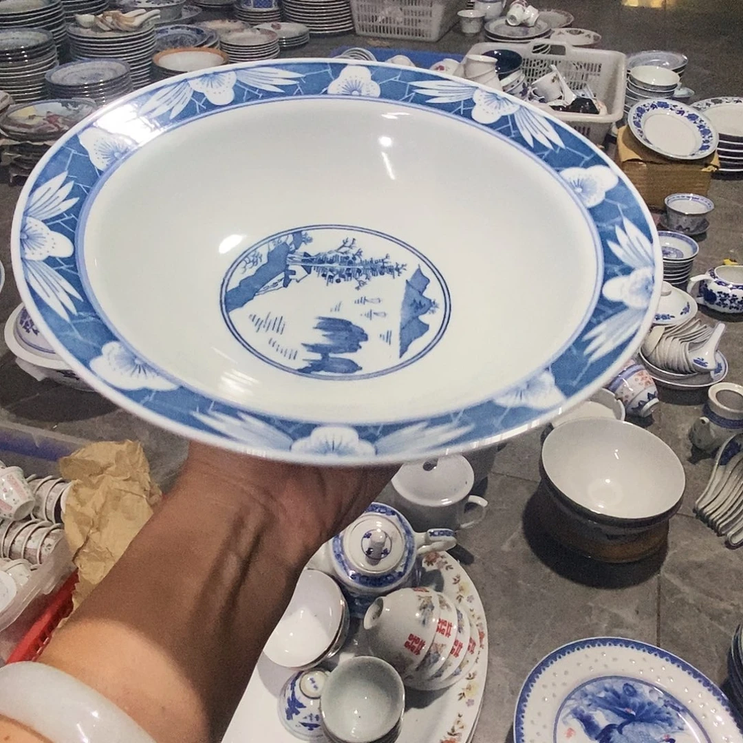 影***录陶摆件景德镇陶瓷23公分