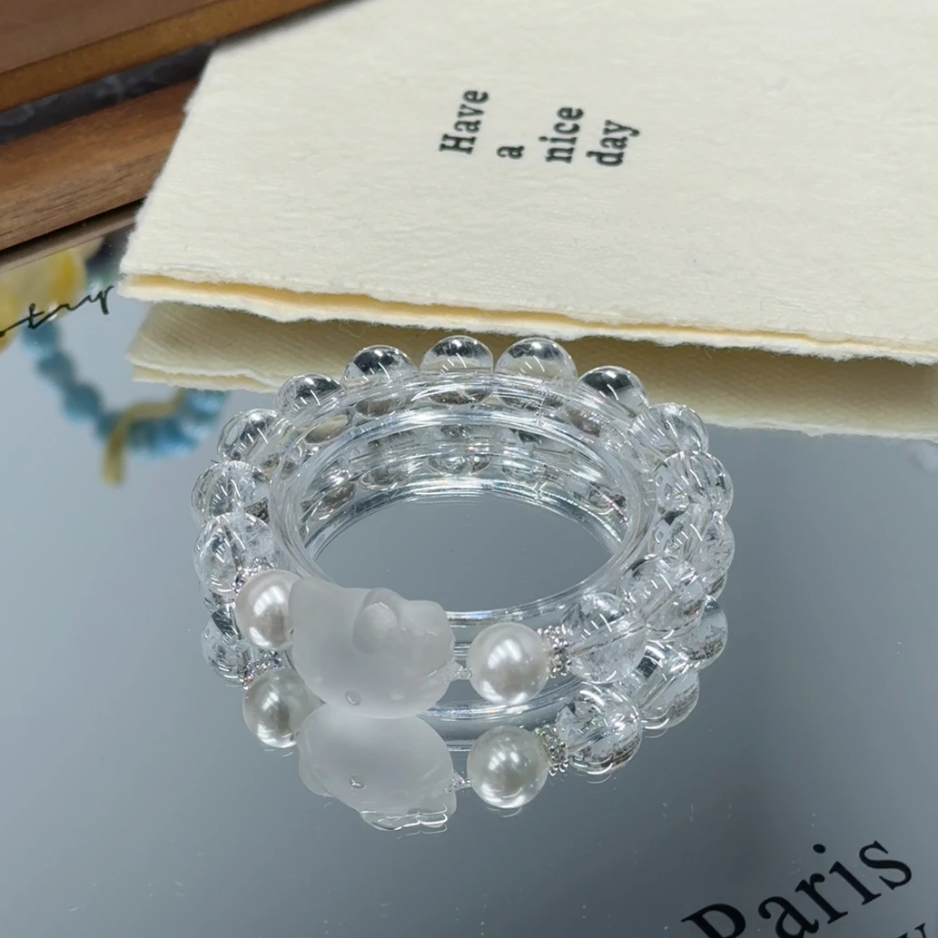 kitty猫➕11mm白阿塞设计款