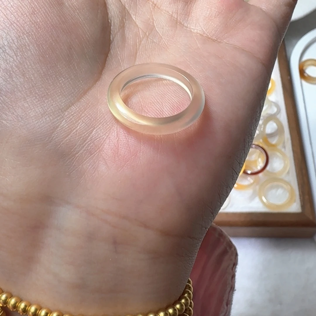 合金戒指玛瑙/玉髓353港13