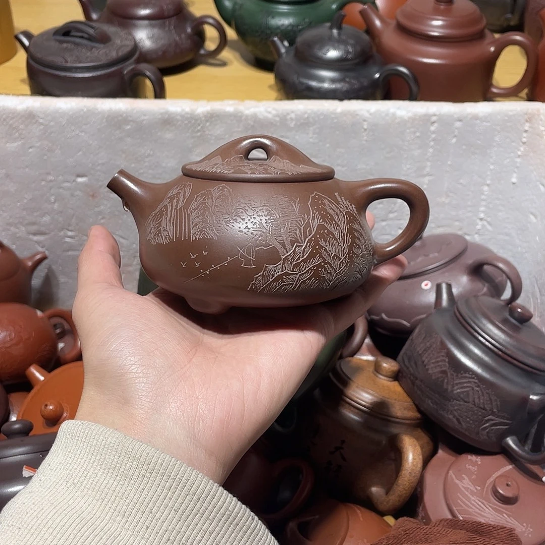 紫砂茶壶皓**光宜兴紫砂壶
