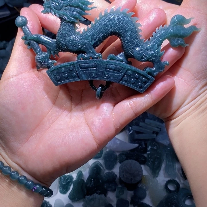 定制翡翠未镶嵌毛