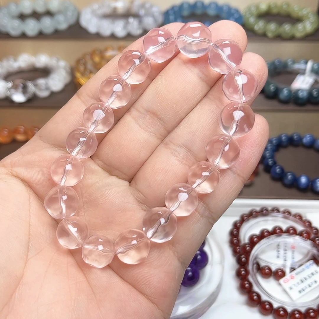 水晶手链未镶嵌粉晶