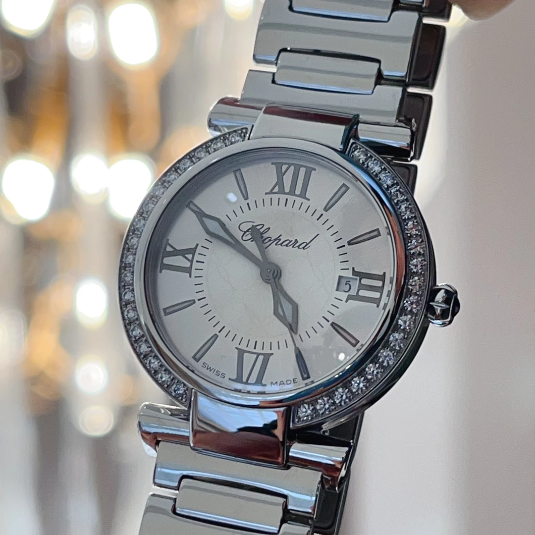 99新 Chopard/萧邦 帝皇IMPERIA28盘原钻女表