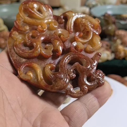 纯***水玛瑙/玉髓未镶嵌和田玉质如图所示配饰