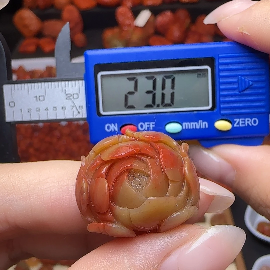 南红玛瑙未镶嵌吊坠(不含链)