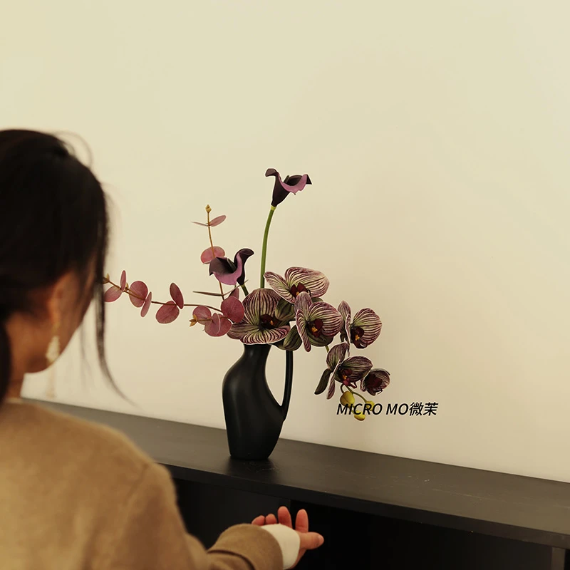 云水谣情·假花仿真花餐桌花电视柜茶几玄关摆件