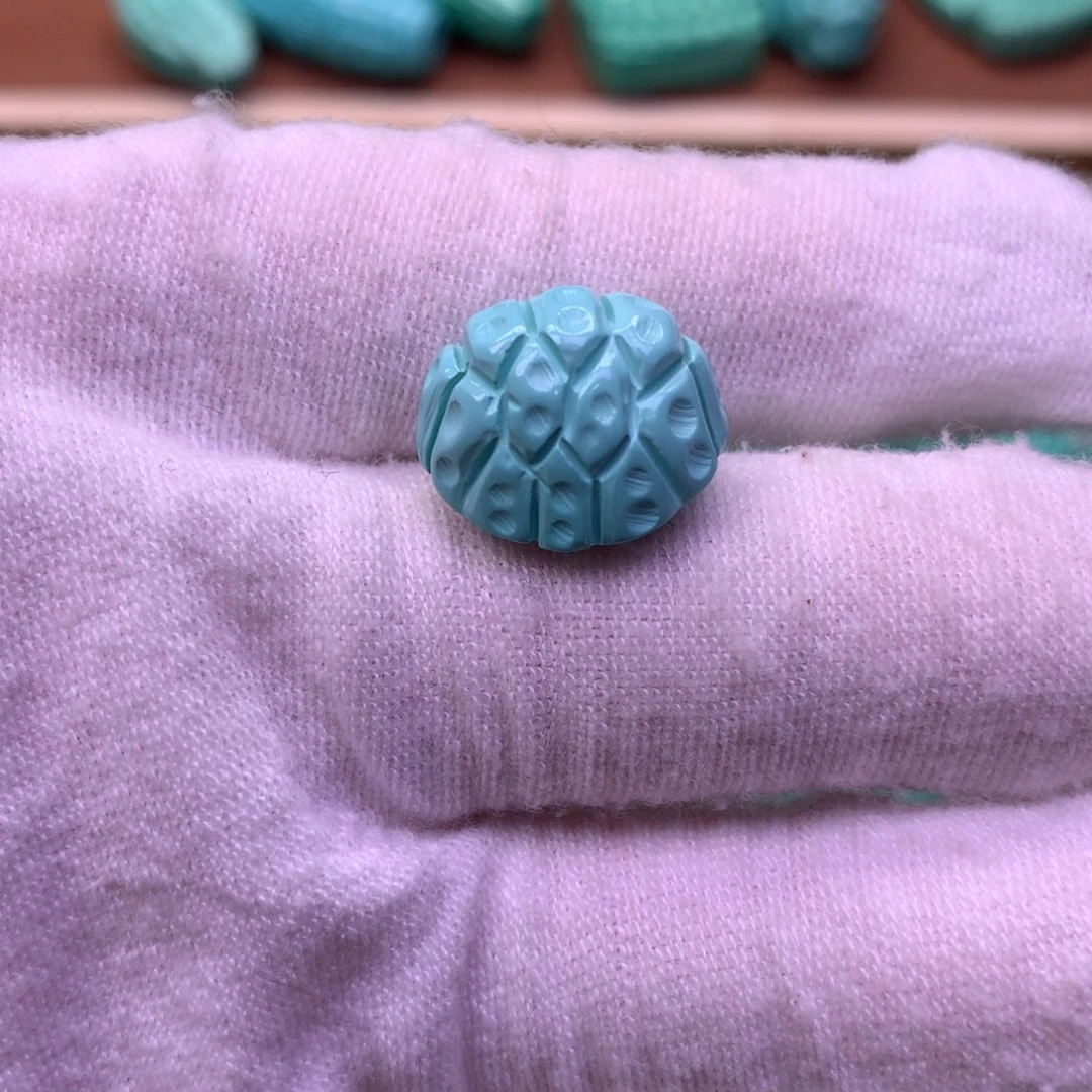 原生态散珠配珠富甲卡12.4