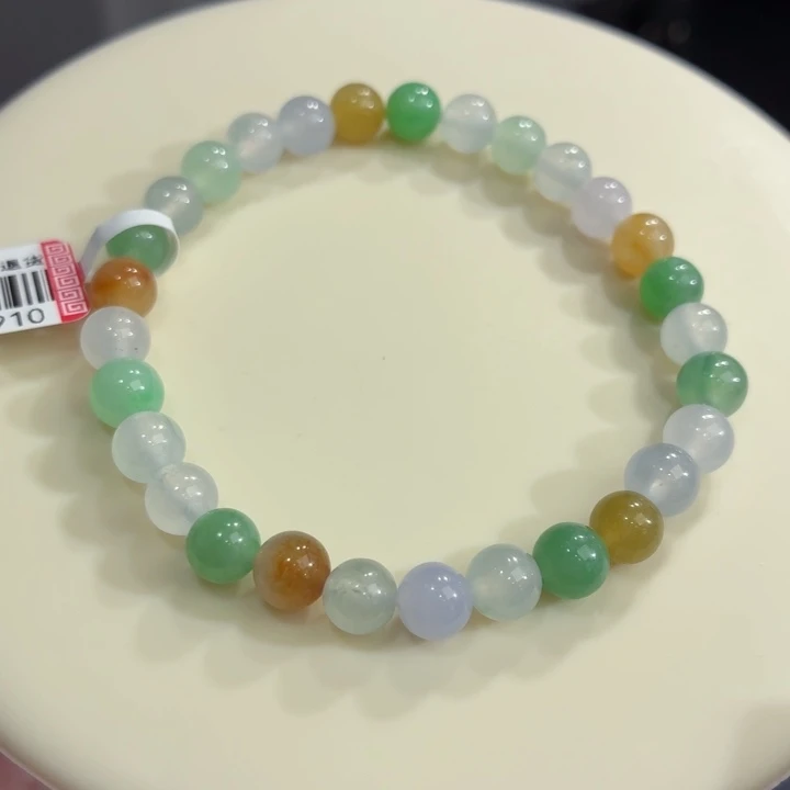 丑***萌未镶嵌手链翡翠多宝卡6.5