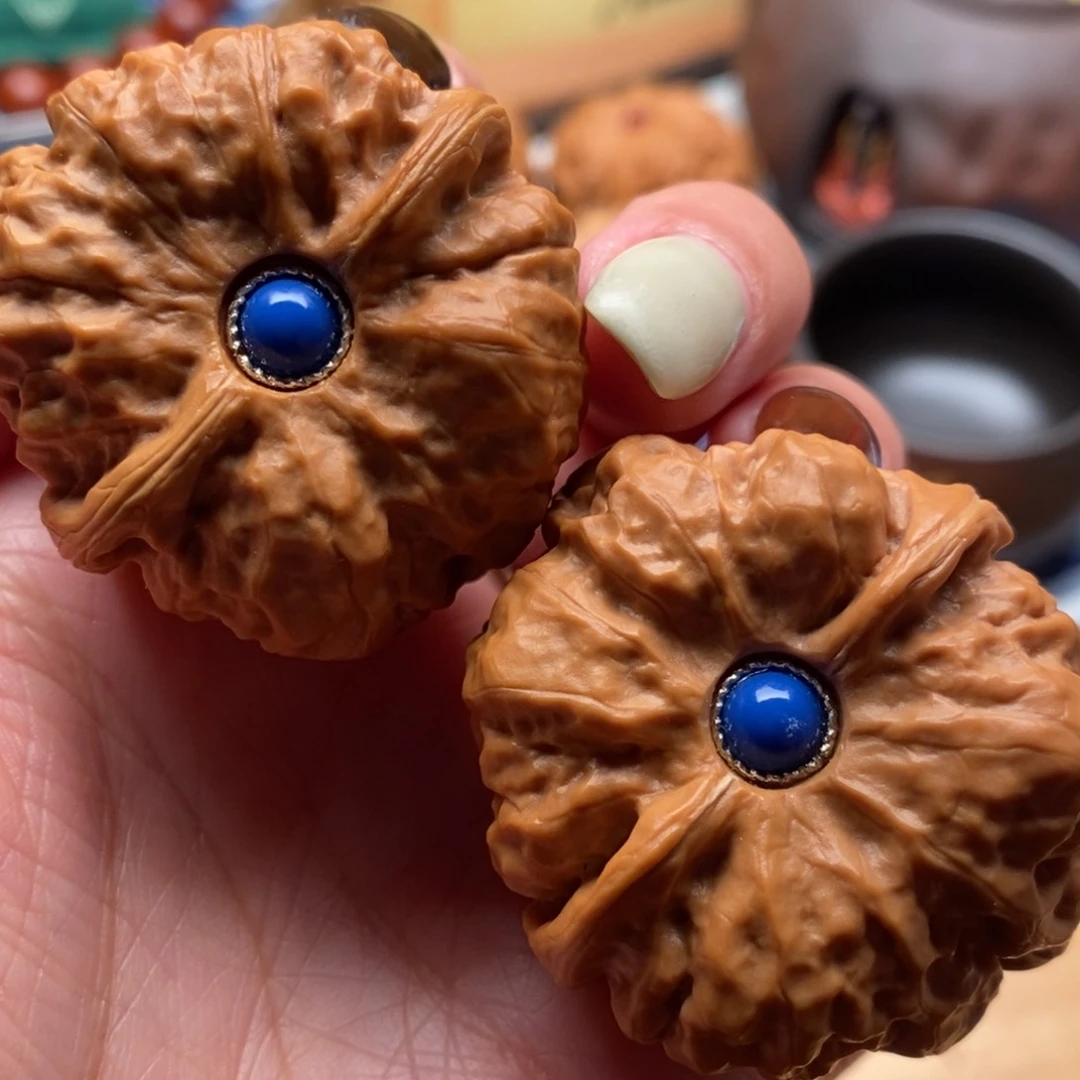 把件文玩核桃39尺寸蛤蟆头