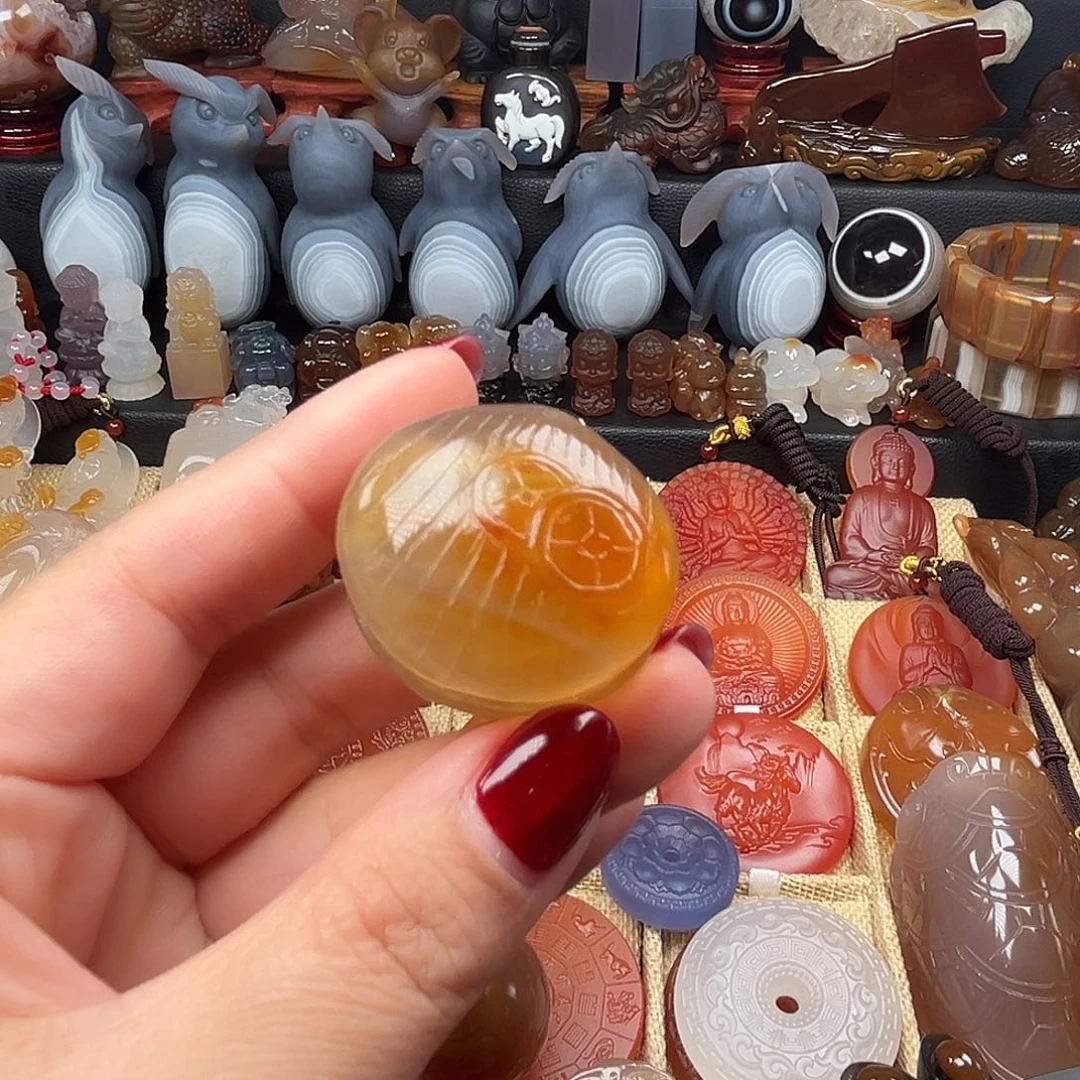 玛瑙/玉髓未镶嵌颈饰