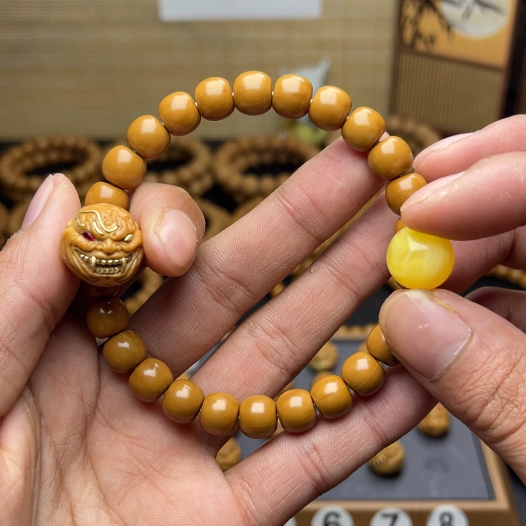 博***记手串猴头核桃猴头