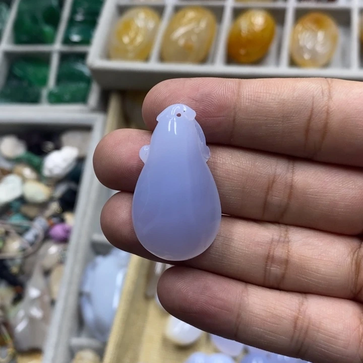 玛瑙/玉髓吊坠(不含链)未镶嵌