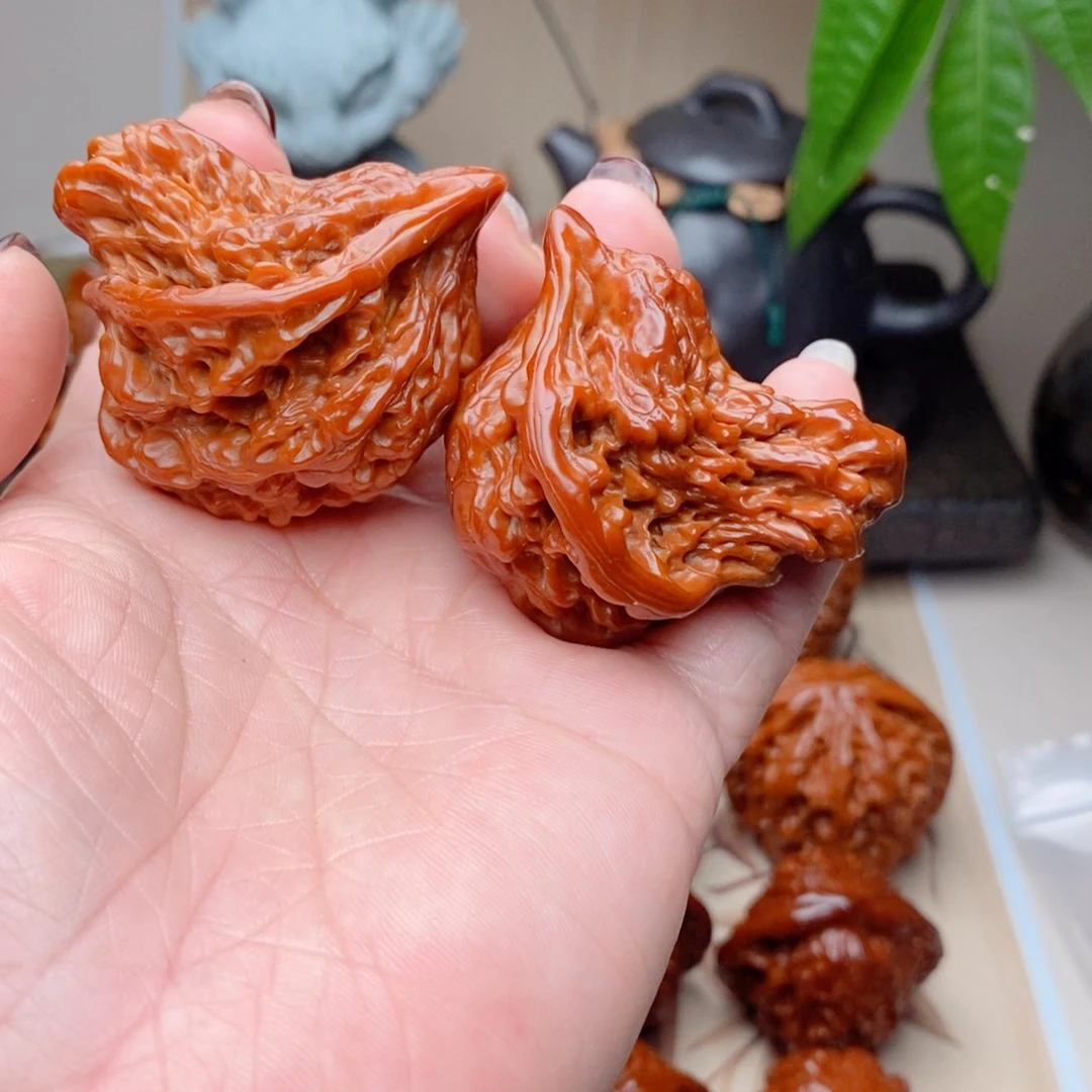 吊坠文玩核桃小鸟