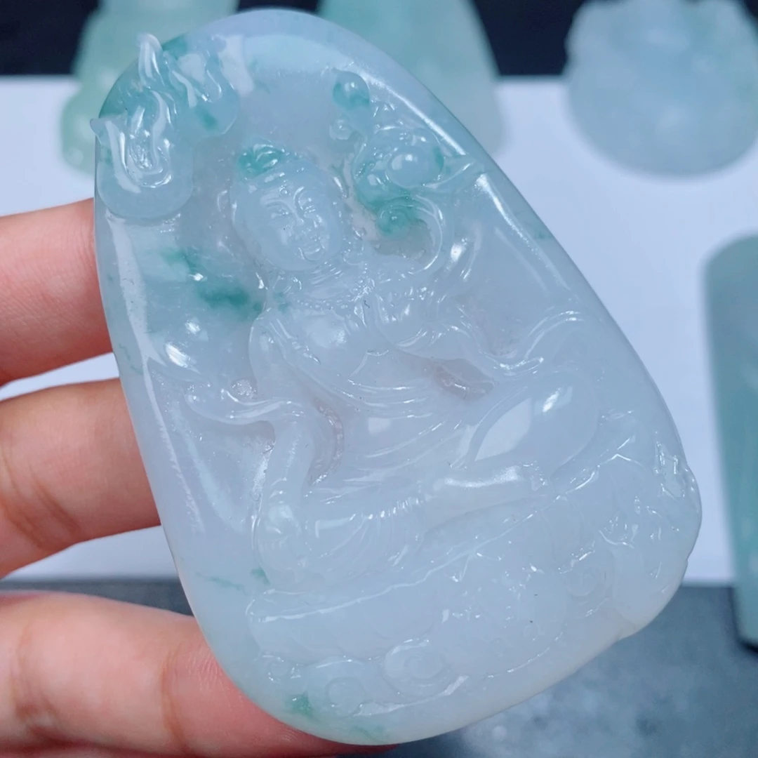 定制翡翠翡翠吊坠未镶嵌