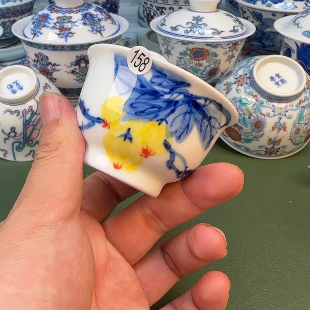 彦祖纯手工手工手绘茶具158