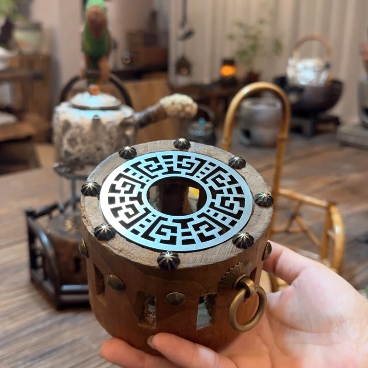 ?***?老车轴温茶炉茶具