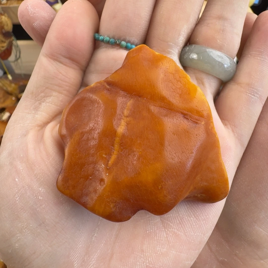 高***l定制琥珀未镶嵌33.5克