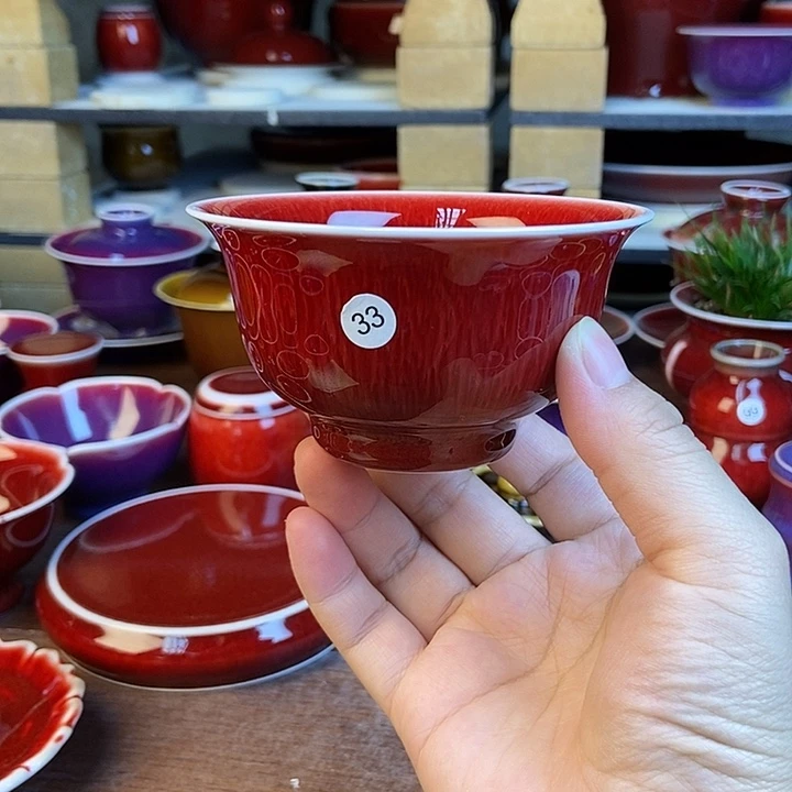 陶瓷景德镇名陶坊原矿郎红