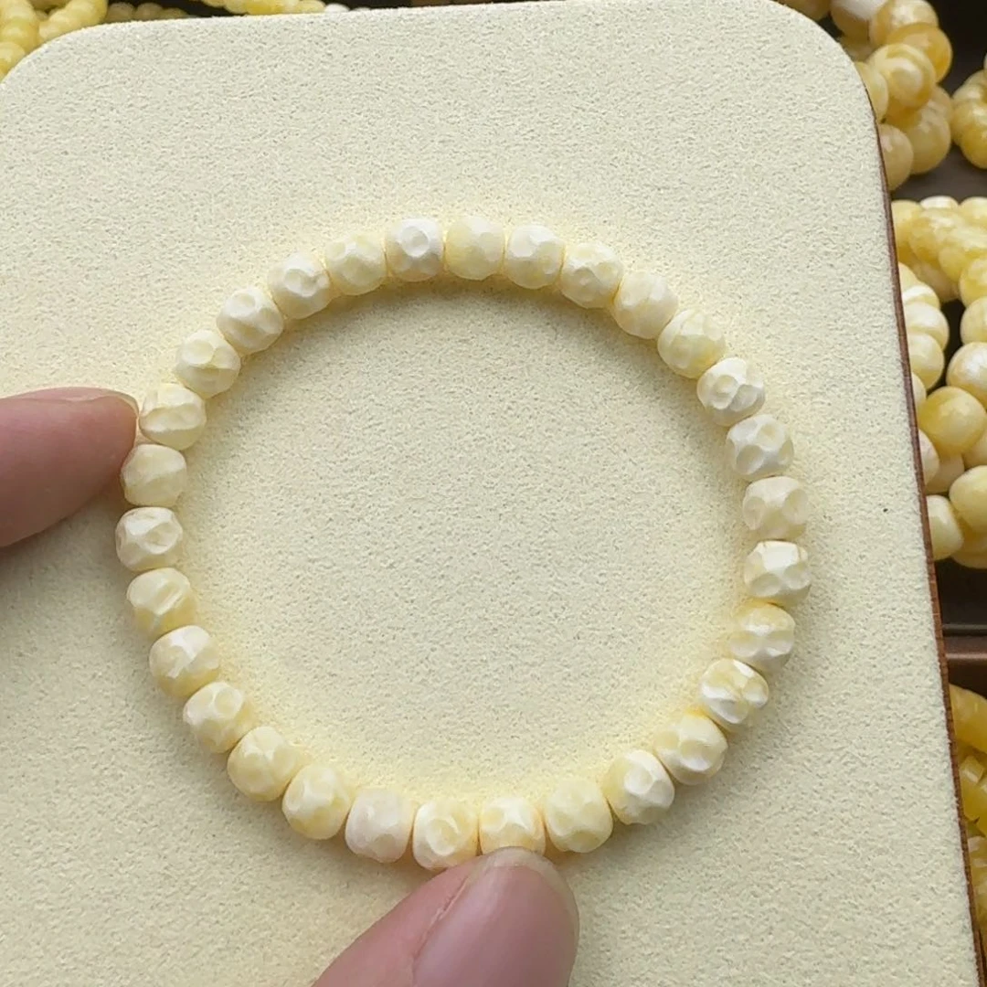 琥珀手链未镶嵌普****佳蜜蜡手串