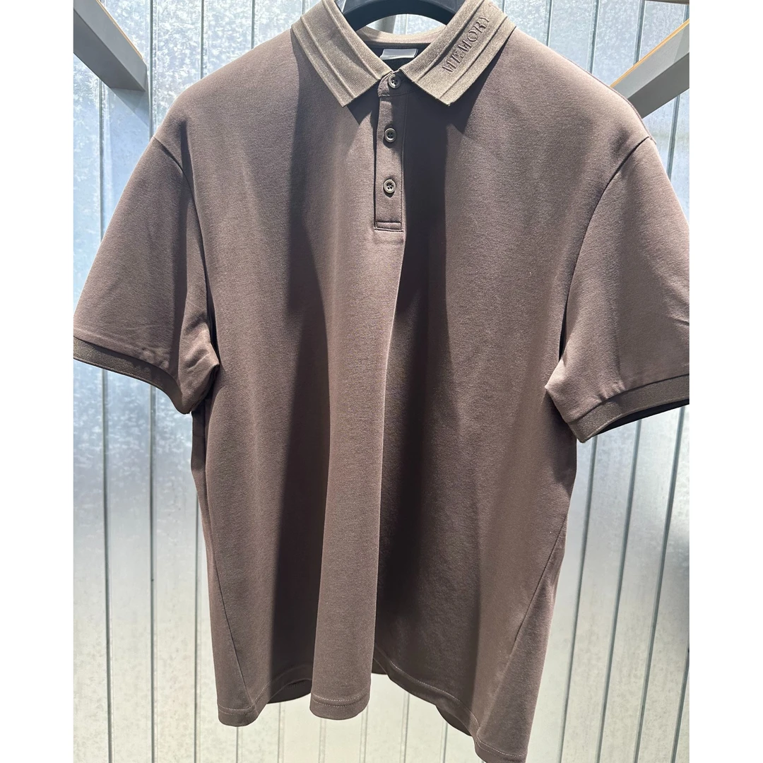 2025夏季新品商场同款男士短袖翻领POLO 百搭针织