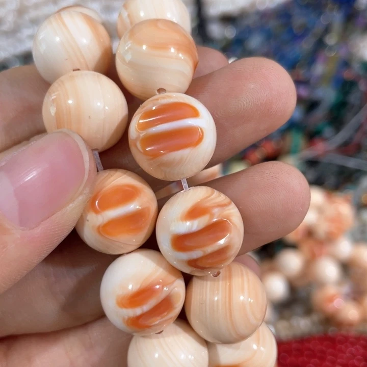 贝壳非金属2颗14mm万宝宝