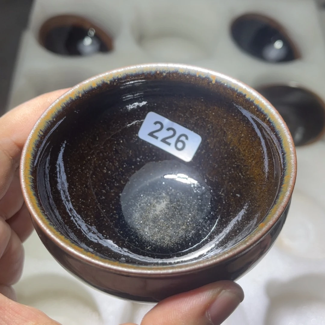 茶盏原矿原釉柴烧建盏