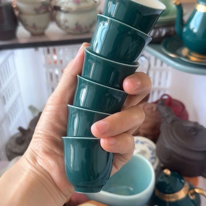 微瑕陶瓷茶具茶杯茶壶