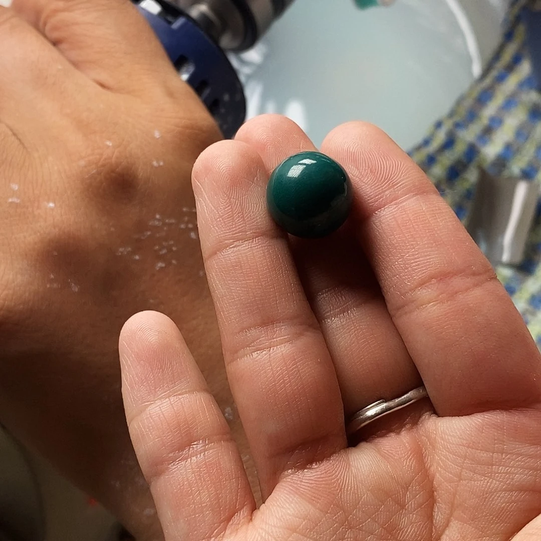 相***沫玻璃DIY15+圆珠地狱色