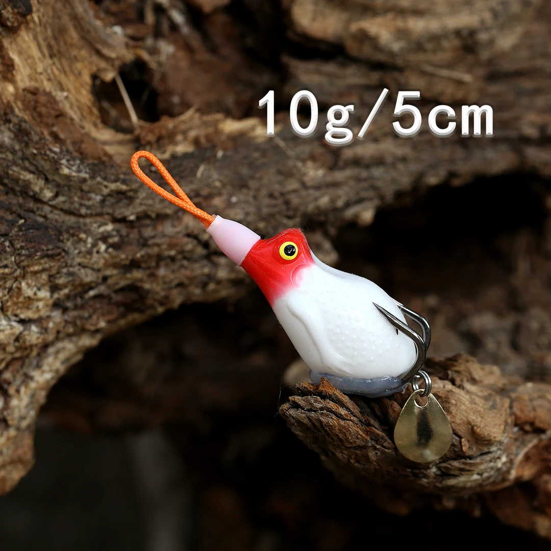 渔将鱼迷你雷蛙路亚假饵远投装备重草区打黑鱼专杀小号树蛙