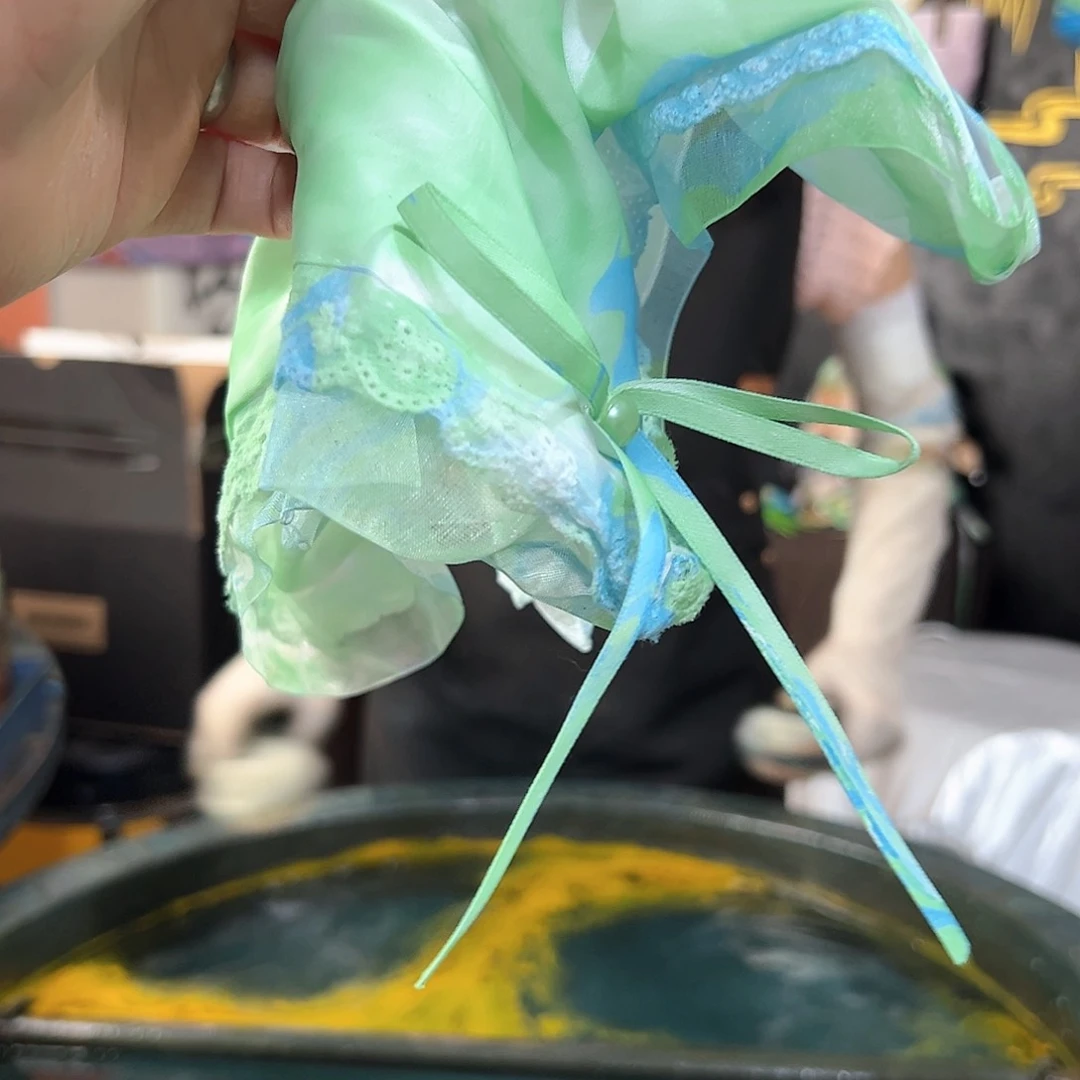 可*638大蕾丝发圈手作