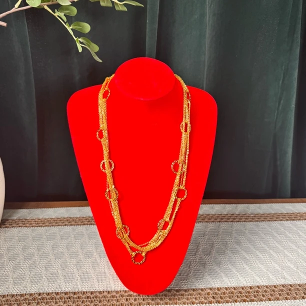 铜合金项链 A铜合金 TJ027 铜合金首饰 项链 长度210cm