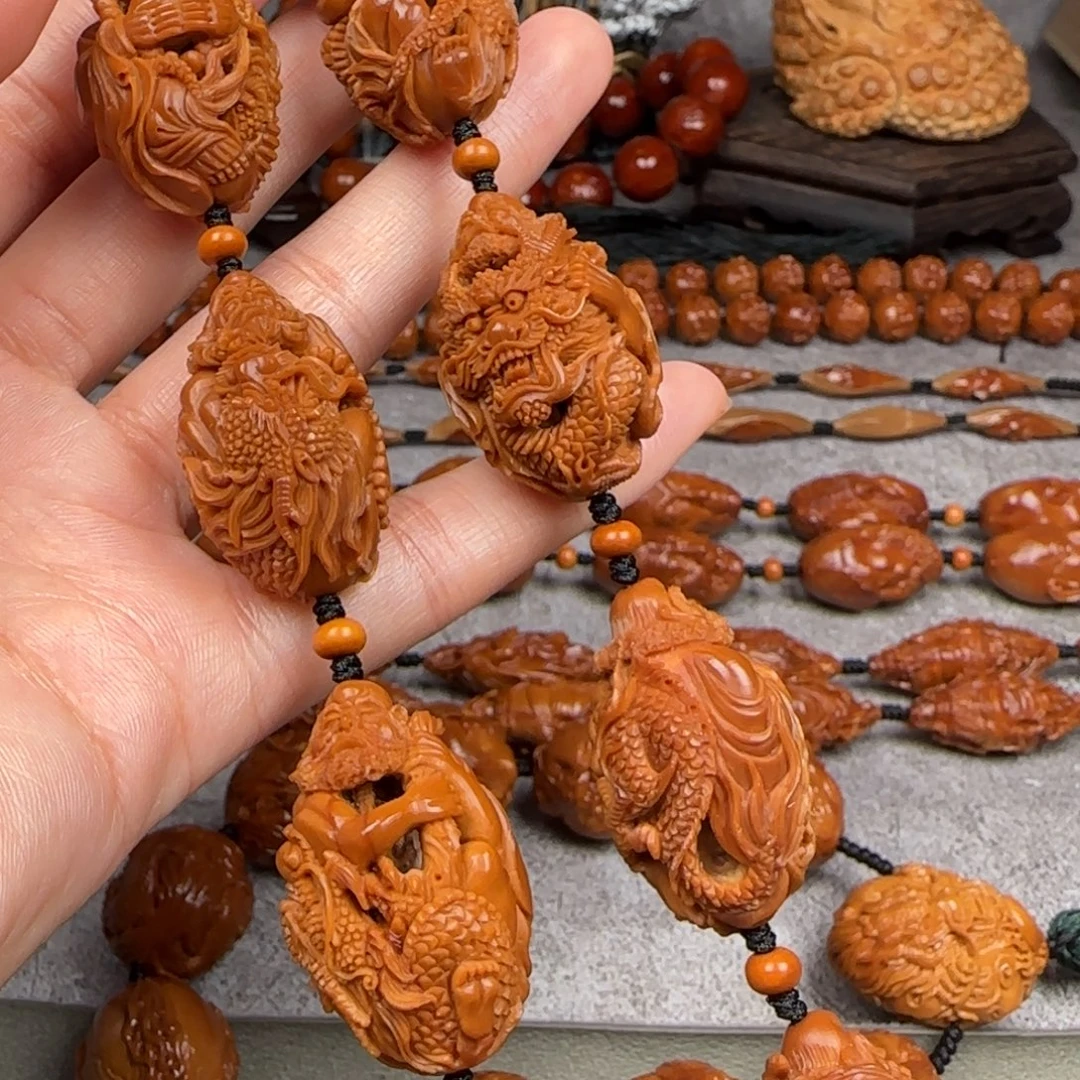 橄榄核手串/手链2.2尺寸御龙达摩手持