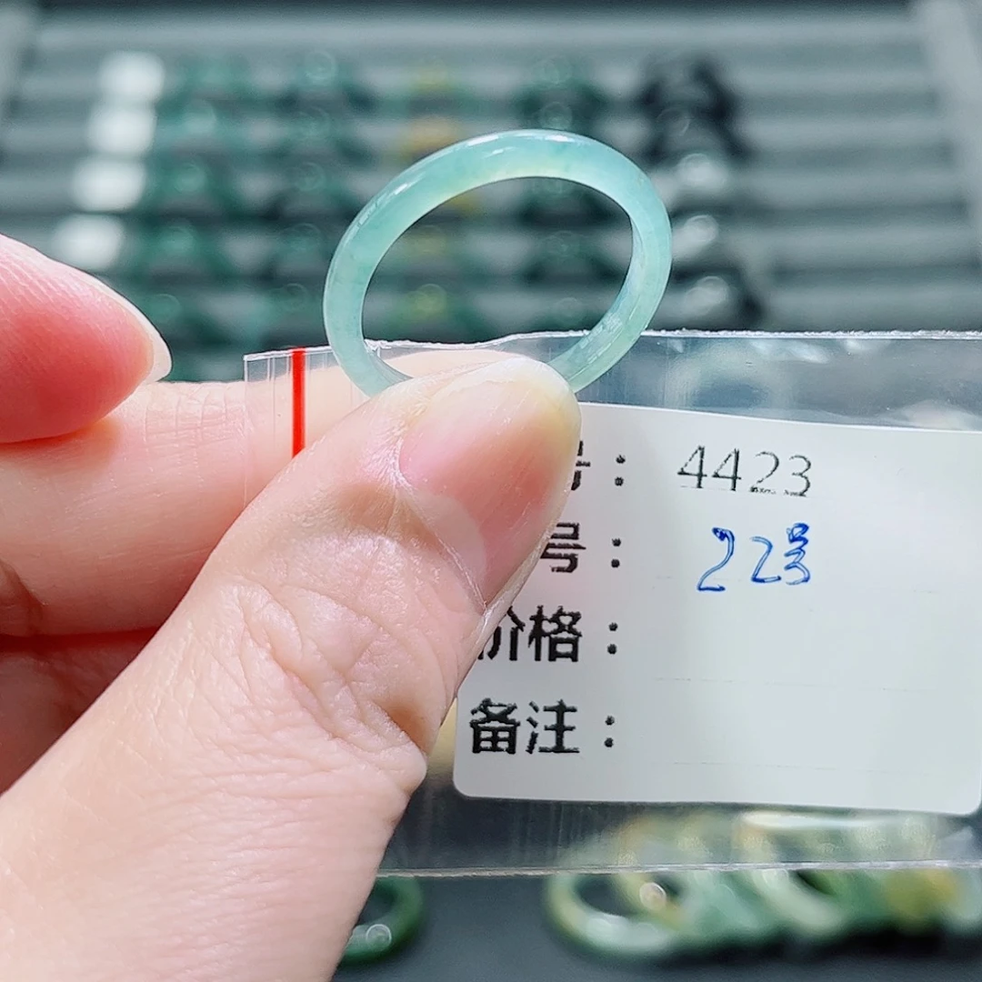 翡翠戒指未镶嵌4423